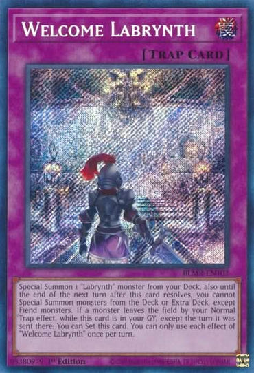 Welcome Labrynth [BLMR-EN102] Secret Rare
