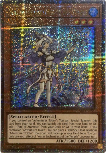 Water Enchantress of the Temple [BLMR-EN065] Quarter Century Secret Rare