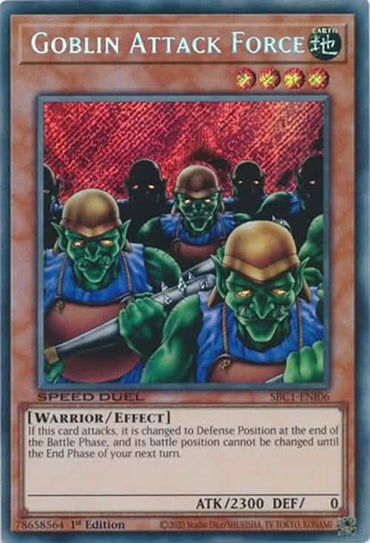 Goblin Attack Force [SBC1-ENI06] Secret Rare