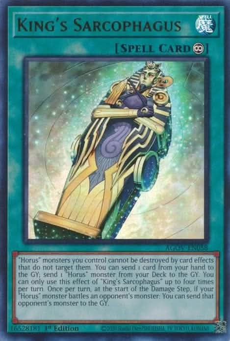 King's Sarcophagus [AGOV-EN058] Ultra Rare