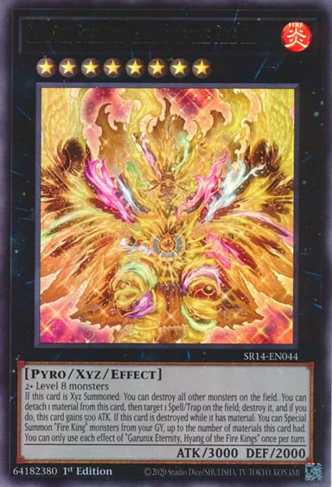 Garunix Eternity, Hyang of the Fire Kings [SR14-EN044] Ultra Rare
