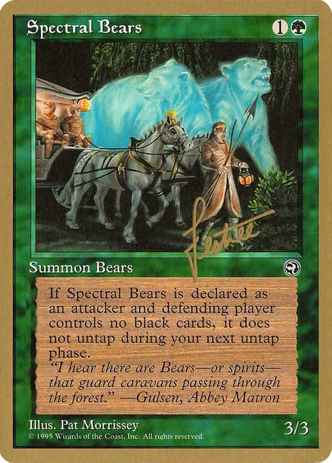 Spectral Bears (Bertrand Lestree) [Pro Tour Collector Set]