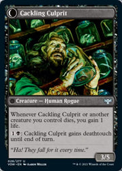 Panicked Bystander // Cackling Culprit [Innistrad: Crimson Vow]