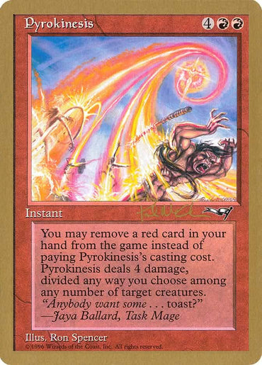 Pyrokinesis (Paul McCabe) [World Championship Decks 1997]