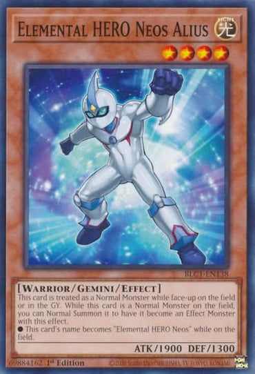 Elemental HERO Neos Alius [BLC1-EN138] Common
