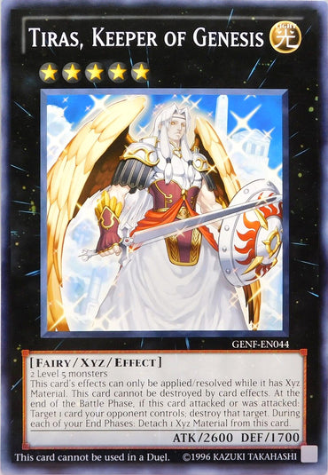 Tiras, Keeper of Genesis (Oversized) [GENF-EN044] Promo