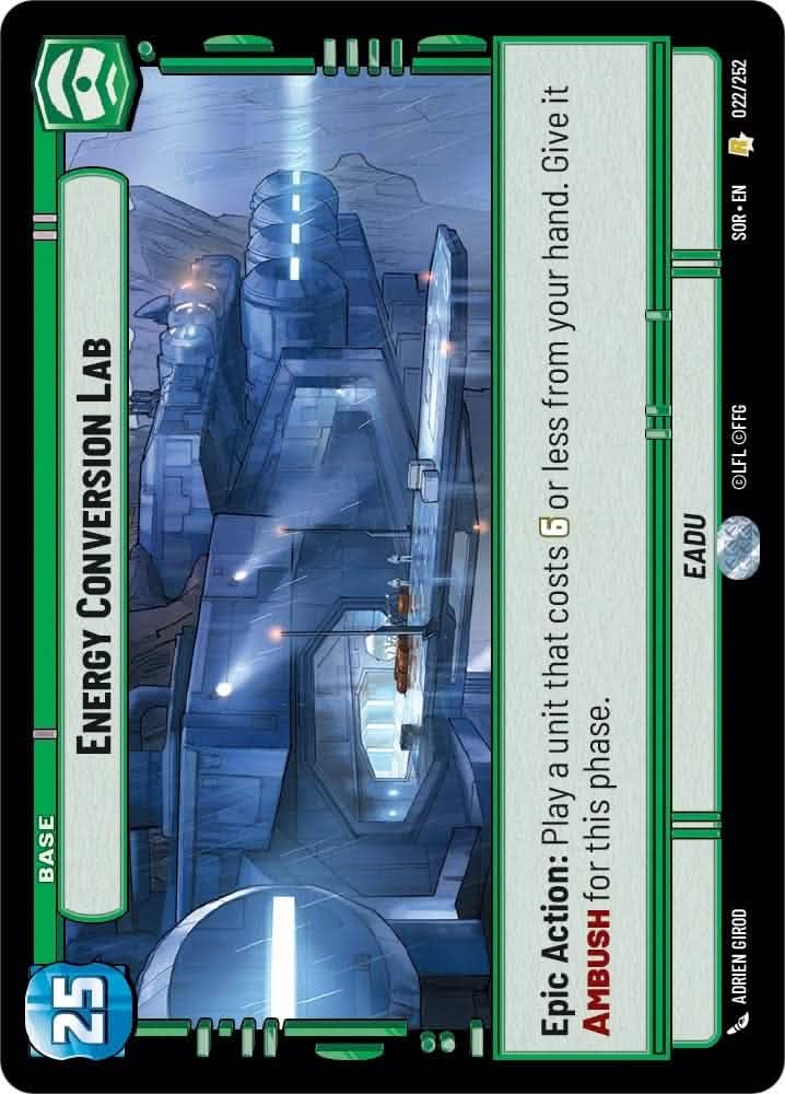 Energy Conversion Lab (22) [Spark of Rebellion]