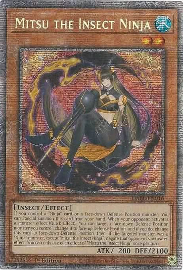 Mitsu the Insect Ninja [DABL-EN016] Starlight Rare