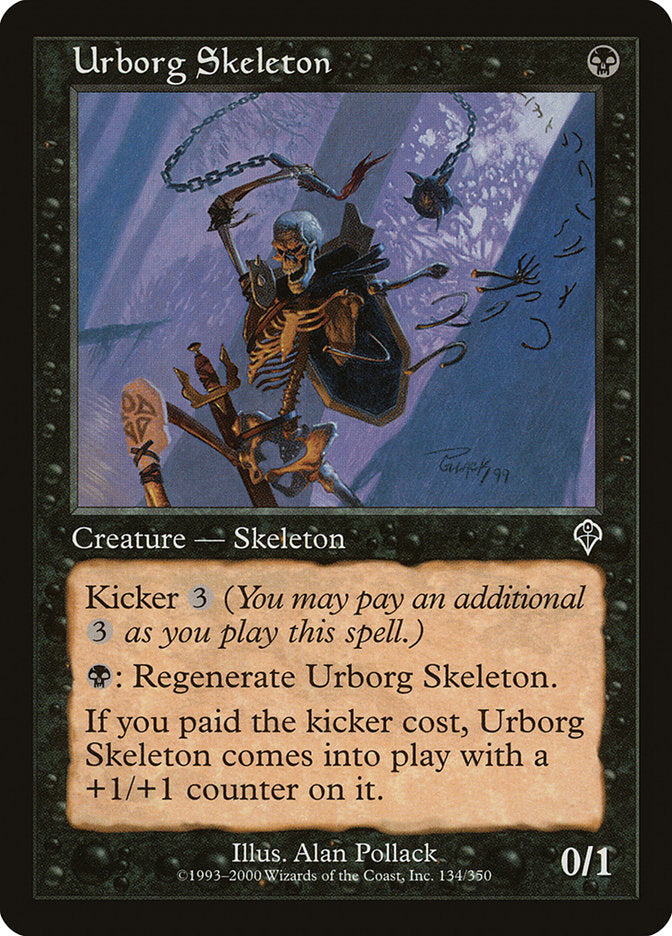 Urborg Skeleton [Invasion]