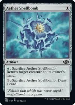 Aether Spellbomb [Jumpstart 2022]