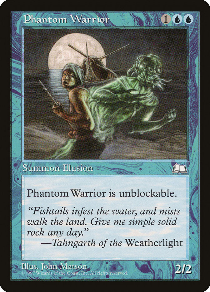 Phantom Warrior [Weatherlight]