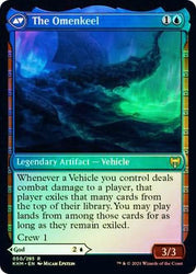 Cosima, God of the Voyage // The Omenkeel [Kaldheim Prerelease Promos]