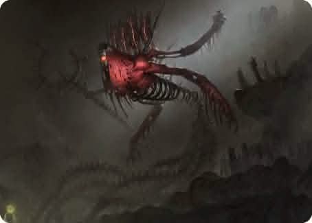 Drivnod, Carnage Dominus Art Card [Phyrexia: All Will Be One Art Series]