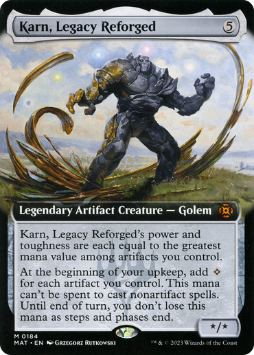 Karn, Legacy Reforged (Extended Art) [March of the Machine: The Aftermath]