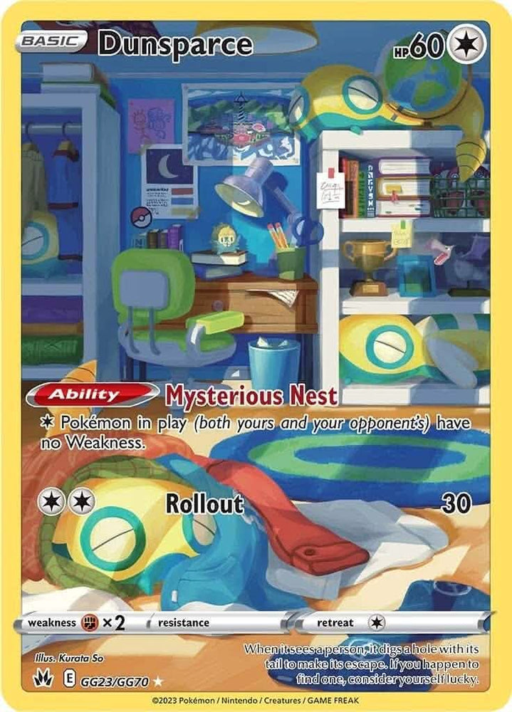 Dunsparce (GG23/GG70) [Sword & Shield: Crown Zenith]