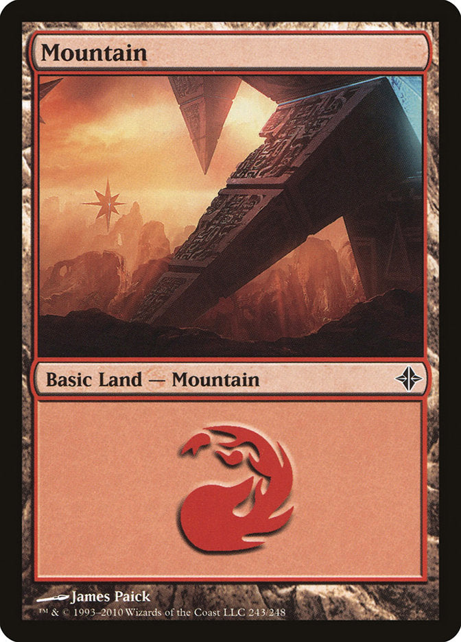 Mountain (243) [Rise of the Eldrazi]