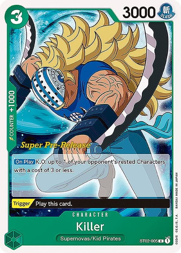 Killer [Super Pre-Release Starter Deck: Worst Generation]