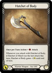 Spectral Shield // Hatchet of Body [U-MON104 // U-MON105] (Monarch Unlimited)  Unlimited Normal