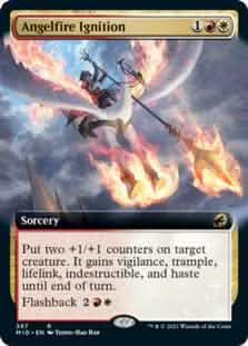 Angelfire Ignition (Extended Art) [Innistrad: Midnight Hunt]