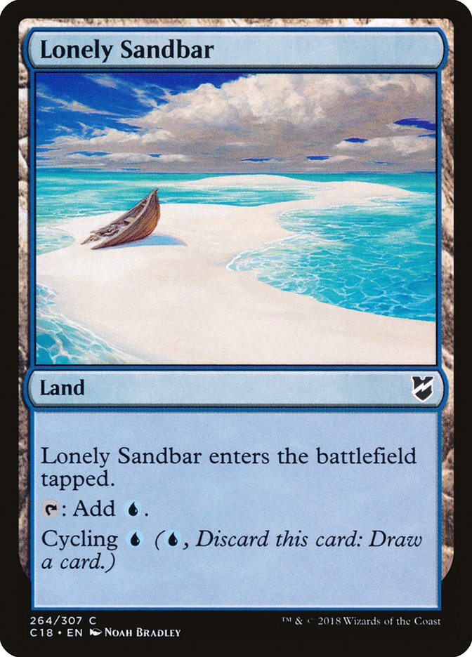 Lonely Sandbar [Commander 2018]