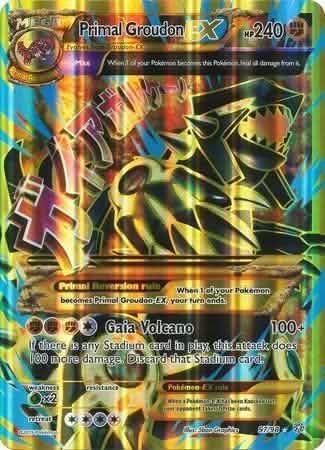 Primal Groudon EX (97/98) (Jumbo Card) [XY: Ancient Origins]