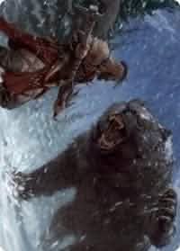 Blizzard Brawl Art Card [Kaldheim Art Series]