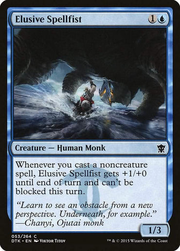 Elusive Spellfist [Dragons of Tarkir]