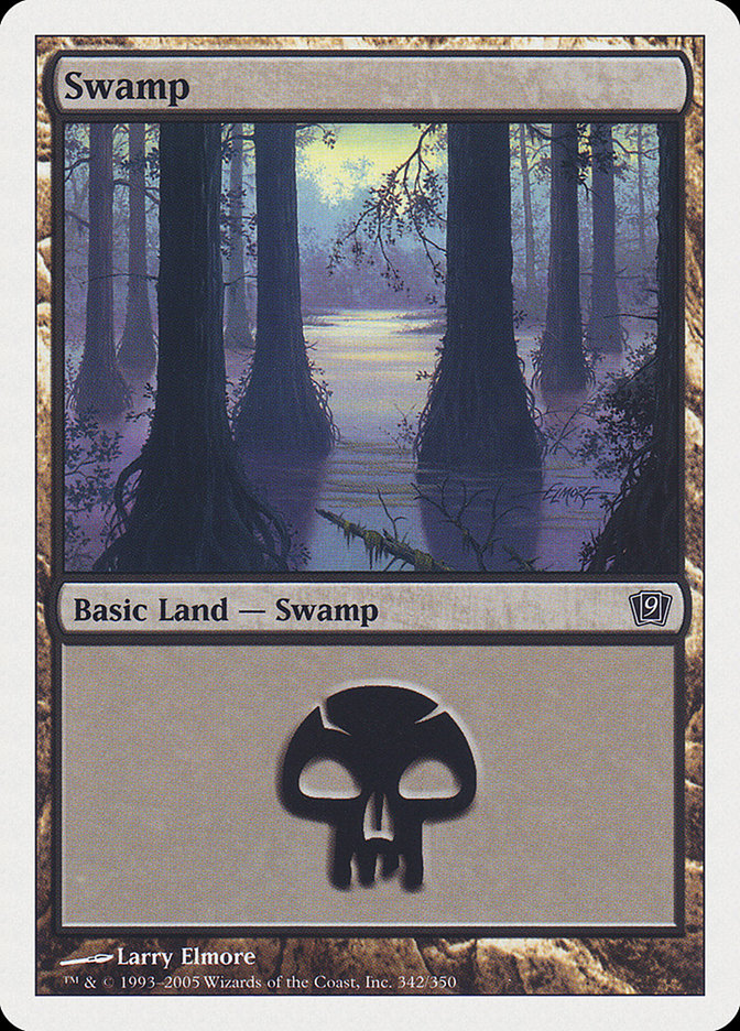 Swamp (342) [Ninth Edition]