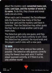 Booster Sleuth (Magic Minigame) [Kaldheim Minigame]