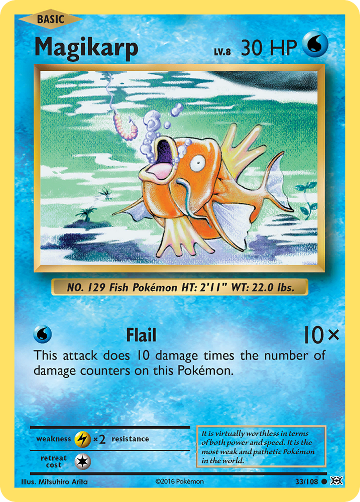 Magikarp (33/108) [XY: Evolutions]