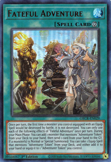 Fateful Adventure [GRCR-EN029] Ultra Rare