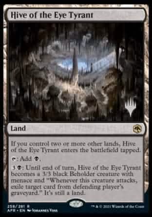 Hive of the Eye Tyrant (Promo Pack) [Dungeons & Dragons: Adventures in the Forgotten Realms Promos]
