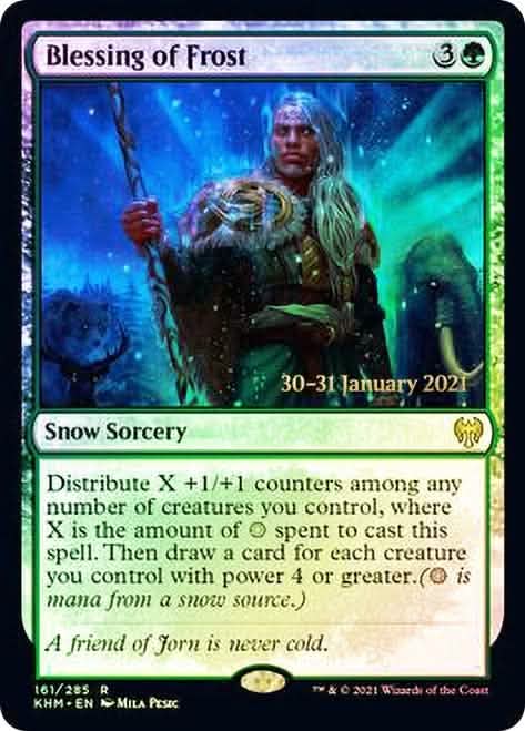 Blessing of Frost [Kaldheim Prerelease Promos]