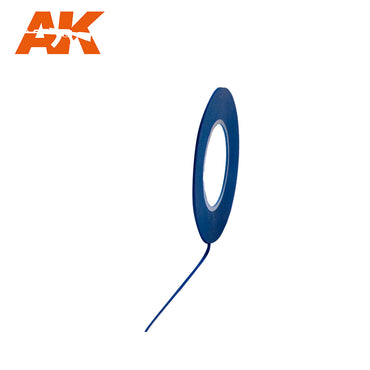 AK Interactive Blue Masking Tape for Curves - 1mm