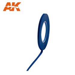 AK Interactive Blue Masking Tape for Curves - 3mm