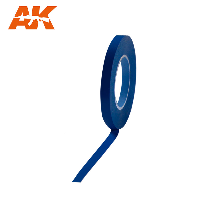 AK Interactive Blue Masking Tape for Curves - 6mm