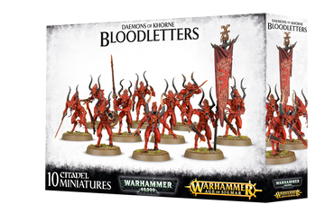 WARHAMMER 40,000 DAEMONS OF KHORNE BLOODLETTERS