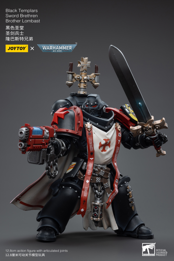 Joy Toy Black Templars Sword Brethren Brother Lombast