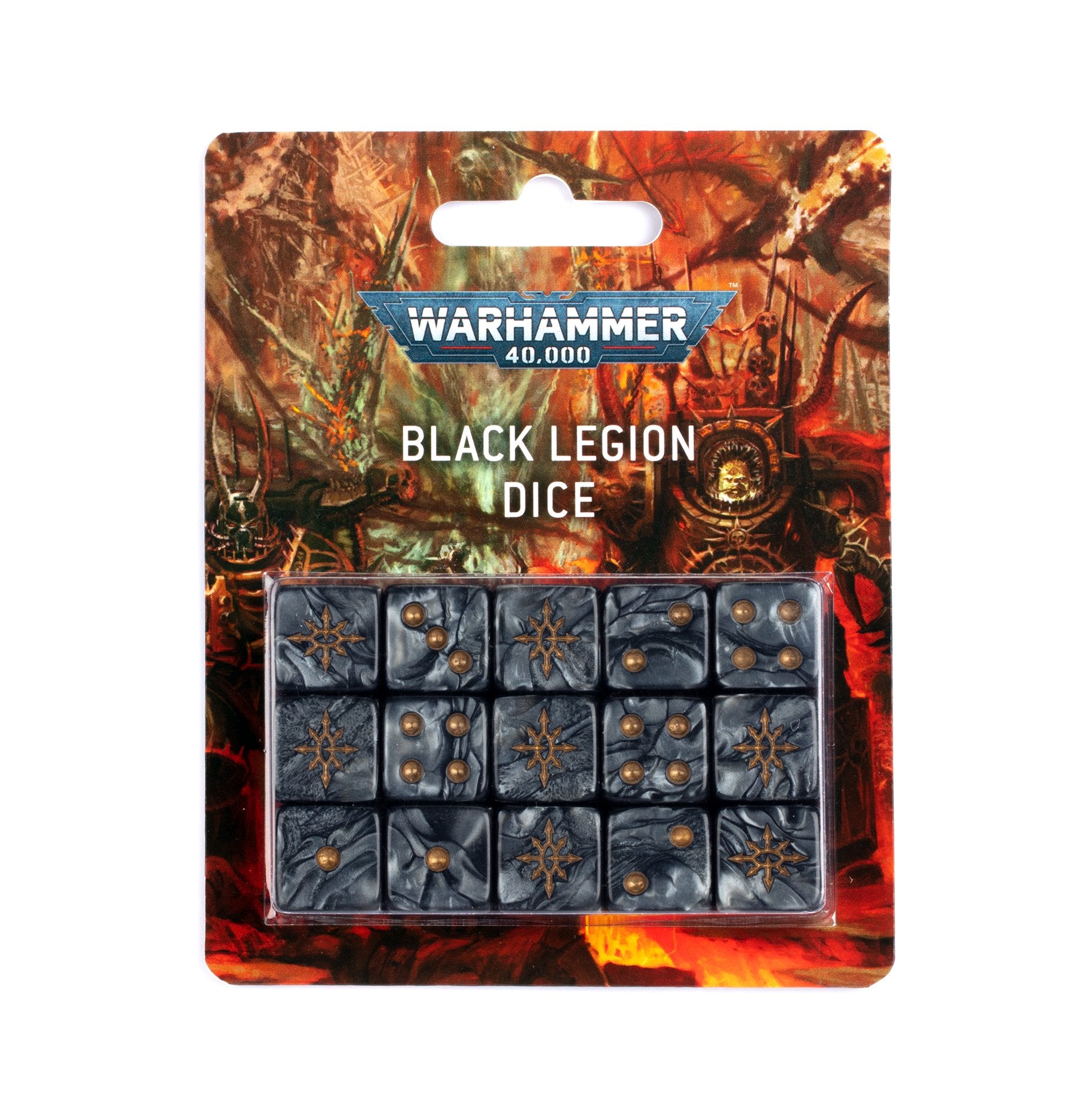 WARHAMMER 40,000 CHAOS SPACE MARINES: BLACK LEGION DICE