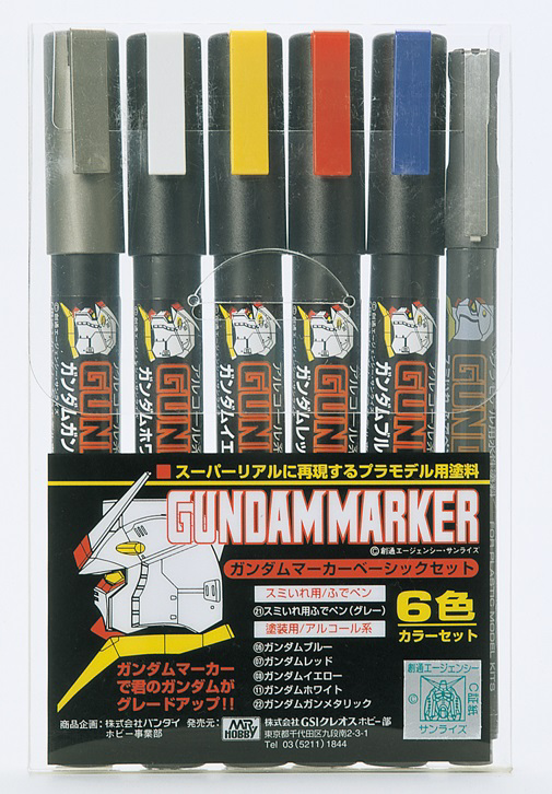 Gundam Marker Set - Basic Set