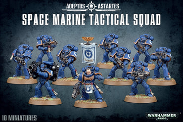 WARHAMMER 40,000 SPACE MARINES TACTICAL SQUAD