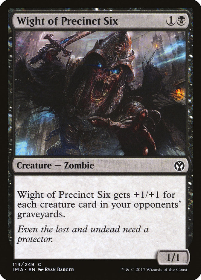 Wight of Precinct Six [Iconic Masters]
