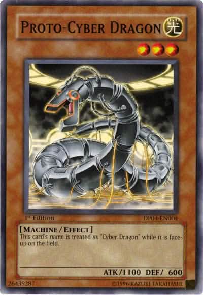 Proto-Cyber Dragon [DP04-EN004] Common