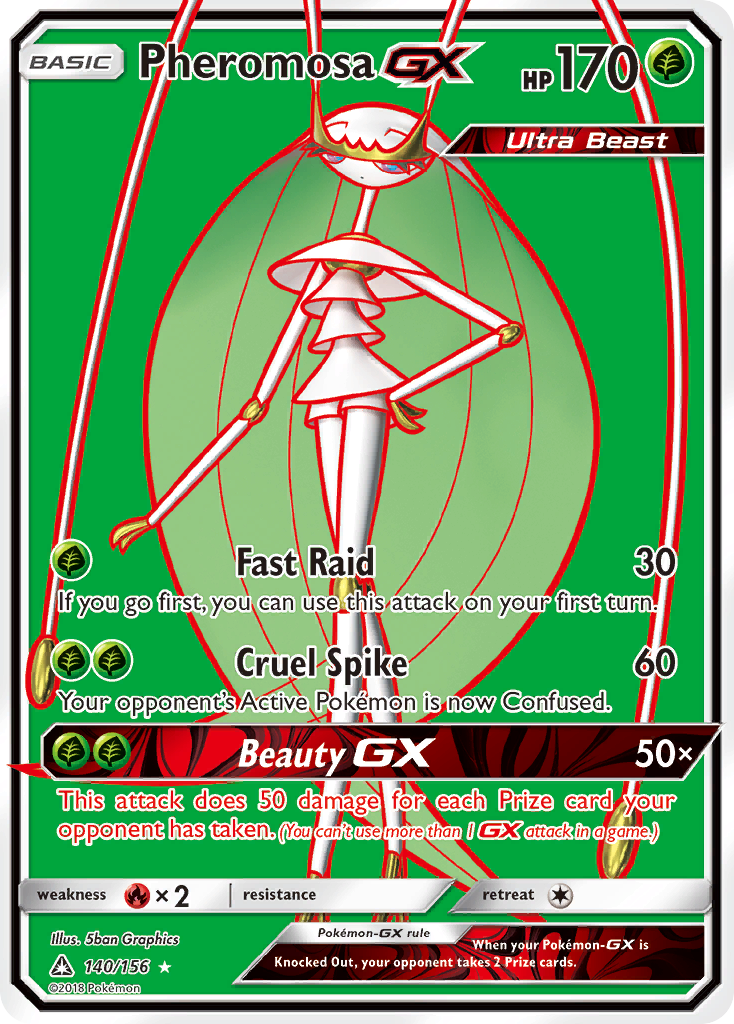 Pheromosa GX (140/156) [Sun & Moon: Ultra Prism]