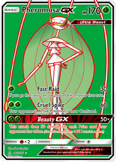 Pheromosa GX (140/156) [Sun & Moon: Ultra Prism]