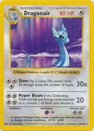 Dragonair (18/102) [Base Set Shadowless Unlimited]