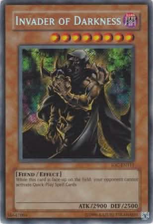 Invader of Darkness [IOC-EN111] Secret Rare