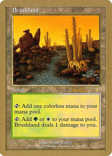 Brushland (Brian Kibler) [World Championship Decks 2002]