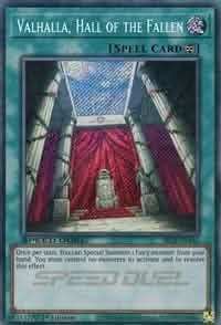 Valhalla, Hall of the Fallen (Secret) [SBCB-EN141] Secret Rare