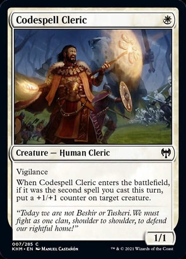 Codespell Cleric [Kaldheim]